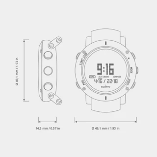 Outdoorový computer Suunto CORE CRUSH - rozbaleno - grafit