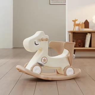 Rocking Horse & Balance Bike inSPORTline Zaldino - Brown