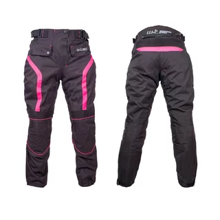 Women’s Motorcycle Pants W-TEC Durmanes Lady - Black-Pink