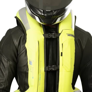 Airbagová vesta Helite e-Turtle HiVis, elektronická - žlutá
