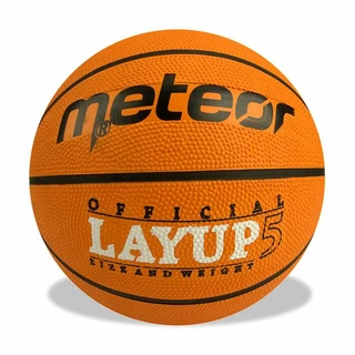 Der Ball für das Basketballspiel Meteor Layup 5