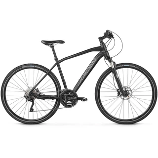Men’s Cross Bike Kross Evado 10.0 28” – 2020 - Black-Silver