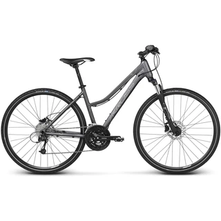 Kross Evado 6.0 28" Damen Cross Fahrrad - Modell 2020 - graphit/schwarz