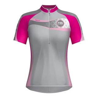 Women's cycling dress KELLYS Faith - short sleeve - Pink