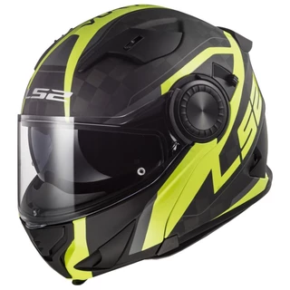 Flip up bukósisak LS2 FF313 Vortex - Carbon Hi Vis Yellow - Carbon Hi Vis Yellow