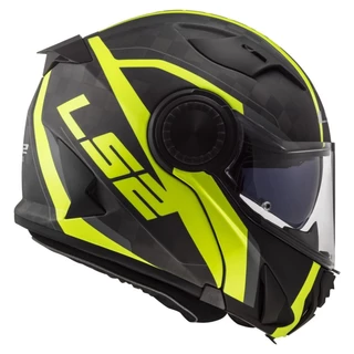 LS2 FF313 Vortex Solid Carbon Klapphelm