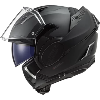 Flip-Up Motorcycle Helmet LS2 FF900 Valiant II Noir P/J