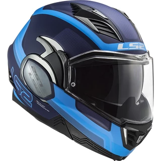 Flip-Up Motorcycle Helmet LS2 FF900 Valiant II Orbit P/J