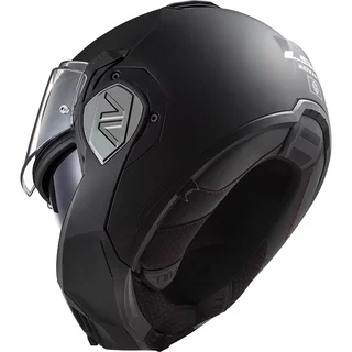 Flip-Up Motorcycle Helmet LS2 FF906 Advant Solid Matte Black P/J