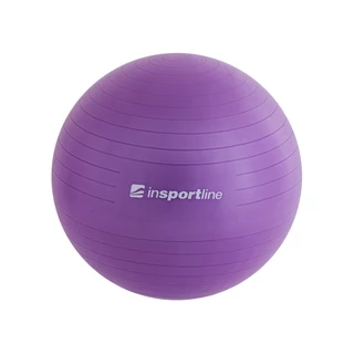 Gimnasztikai labda inSPORTline Comfort Ball 65 cm - lila