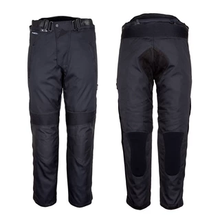 Dámske motocyklové nohavice ROLEFF Textile - čierna - čierna