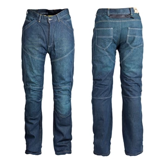 Pánske jeansové moto nohavice ROLEFF Aramid - modrá