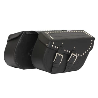 Leather Motorcycle Bags TechStar Flat Decorated