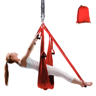 Antigravity Aero Yoga Hammock inSPORTline Hemmok - Red