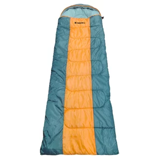 Blanket Sleeping Bag inSPORTline Girio - Grey Orange - Grey Orange