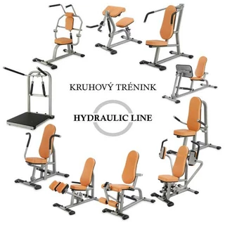 Maszyna wzmacniająca górne partie ciała Hydraulicline CEO200 - Pomarańczowy