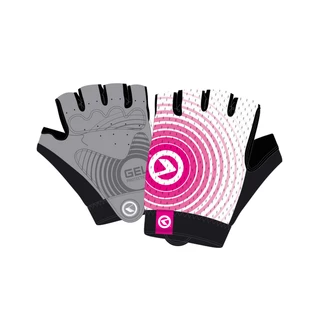 Cycling Gloves Kellys Instinct Short - White-Pink
