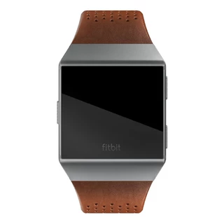 Replacement Smart Watch Band Fitbit Ionic Leather Cognac