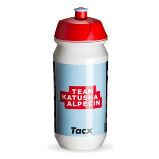 Sports Water Bottle Nutrend Tacx Bidon 019 500 ml - White with Light Blue Print
