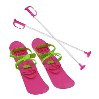 Children’s Ski Set Sulov Big Foot - Pink