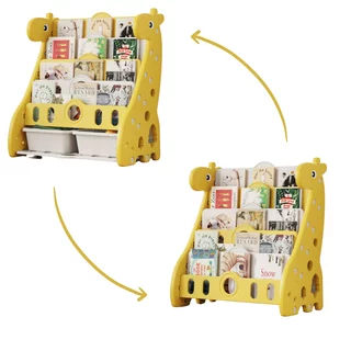 Children’s Bookcase inSPORTline Girapino - Yellow - Yellow