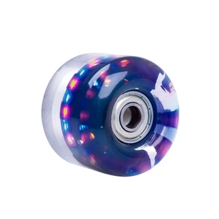 Light-Up Skateboard Wheel PU 50*36mm + ABEC Bearings - Black