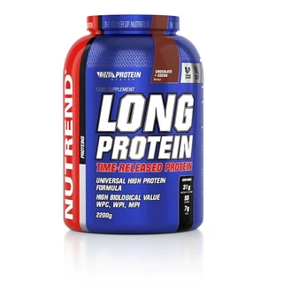 Práškový koncentrát Nutrend Long Protein s BCAA 2200g - vanilka