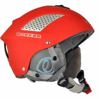 WORKER Snow HI-FI Helmet - Red
