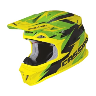 Cassida Cross Pro Motocross-Helm - black matt/grau