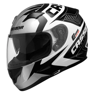 Motorcycle Helmet Cassida Integral 2.0 Perimetric - Black/White/Grey