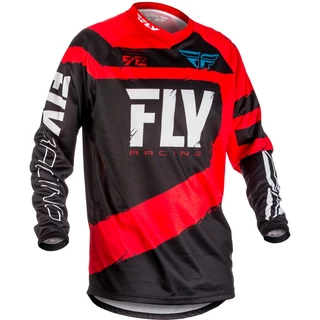 Motocross Jersey Fly Racing F-16 2018 - Blue-Black - Red-Black