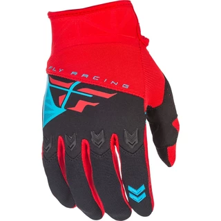 Motocross Gloves Fly Racing F-16 2018 - Red-Black - Red-Black