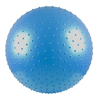 Piłka gimnastyczna do masażu inSPORTline z wypustkami 75cm - Niebieski