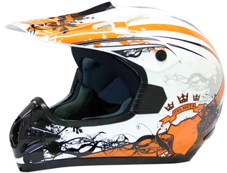 WORKER MAX606-1 Motorcycle Helmet - KTM-orange