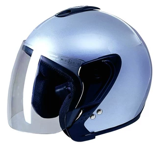 WORKER MAX617 Motorcycle Helmet - Silver