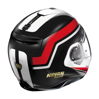 Motorcycle Helmet Nolan N100-5 Plus Anniversary N-Com P/J - Metal Black