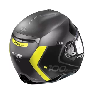 Motorcycle Helmet Nolan N100-5 Plus Distinctive N-Com P/J - Flat Black