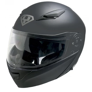 Motorcycle Helmet Yohe 950-16 - White-Grey - Matt Black