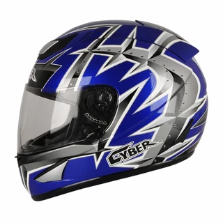 Motorcycle Helmet Cyber US 95 - Blue  Graphics