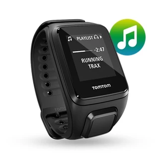 GPS hodinky TomTom Spark Fitness Music + slúchadlá