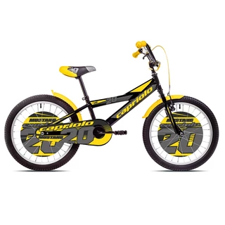 Children’s Bike Capriolo Mustang 20” – 2017 - Black-Yellow