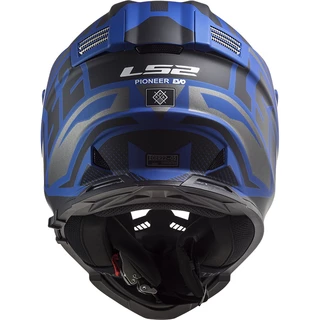 Motorcycle Helmet LS2 MX436 Pioneer Evo - Evolve Red White