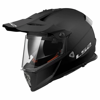 Motorcycle Helmet LS2 MX436 Pioneer Solid - Matt Black