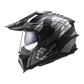 Enduro Helmet LS2 MX701 Explorer Atlantis - Matt Titanium