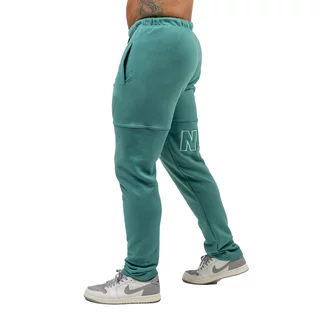 Luźne spodnie dresowe z kieszeniami Nebbia Commitment 705 - Czarny - Zielony