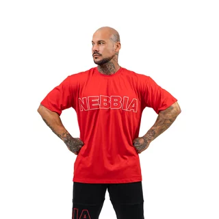 Tričko s krátkym rukávom Nebbia Legacy 711 - Red - Red