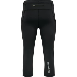 Men’s Compression Capri Pants Newline Core Knee Tights - Black