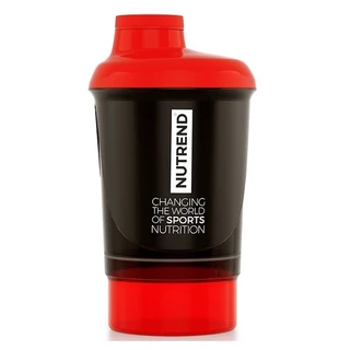 Shaker Nutrend with Dispenser 300ml - Purple - Black-Red