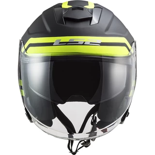 Open Face Motorcycle Helmet LS2 OF521 Infinity Hyper
