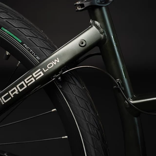 Damski elektryczny rower crossowy Crussis ONE-PAN Cross Low 9.8-M 28"